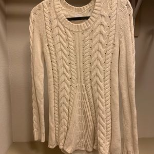 CAbi beige sweater (XS)